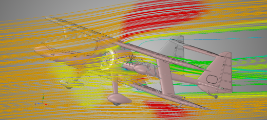 Oracle Challenger 2-2-1双翼飞机3D图纸 step格式缩略图